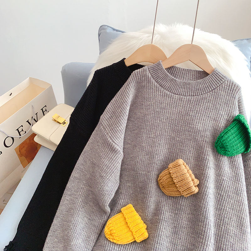 Christmas Sweater women's Pullover Sweater Top  4972