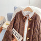 Retro twist sweater coat Korean top  5036