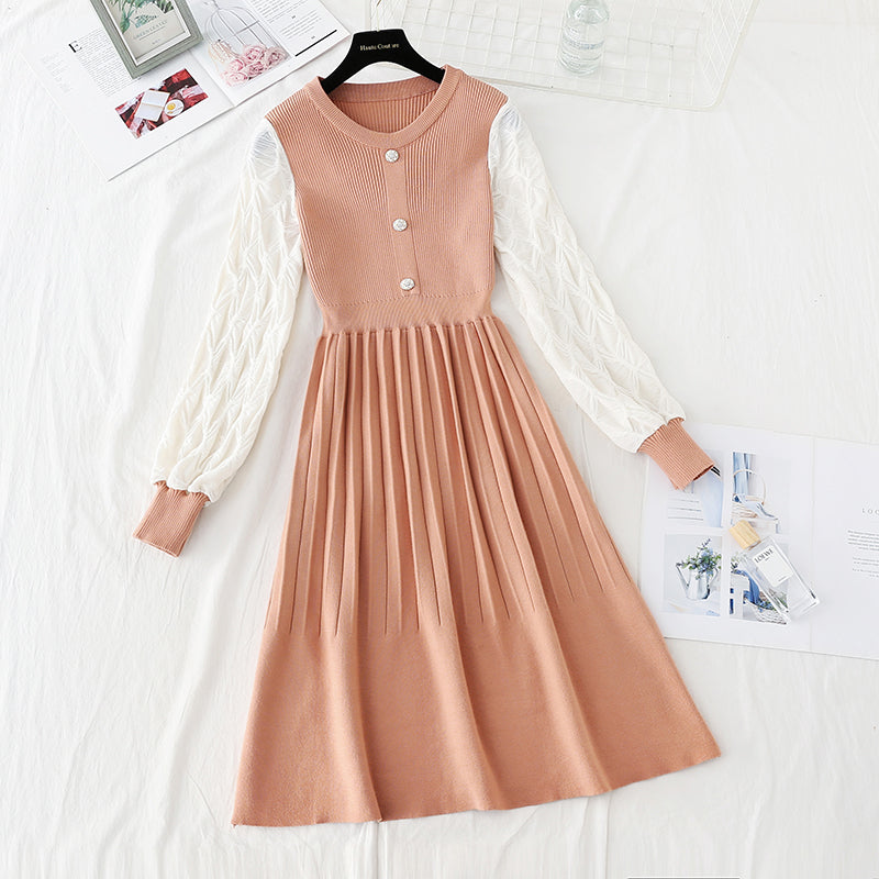 Design sense, aging temperament, slim fit, bottom skirt  4754