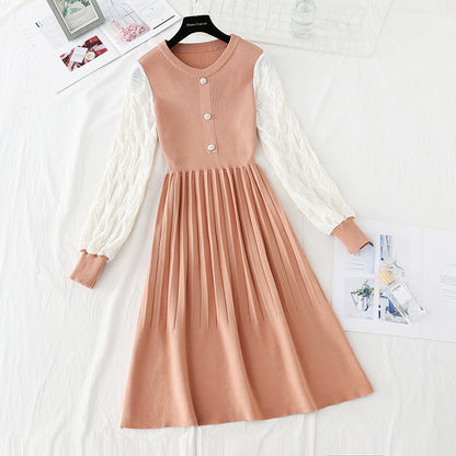 Design sense, aging temperament, slim fit, bottom skirt  4754