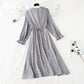 Korean cut waist lace up floral dress looks thin and bottomed skirt  4840