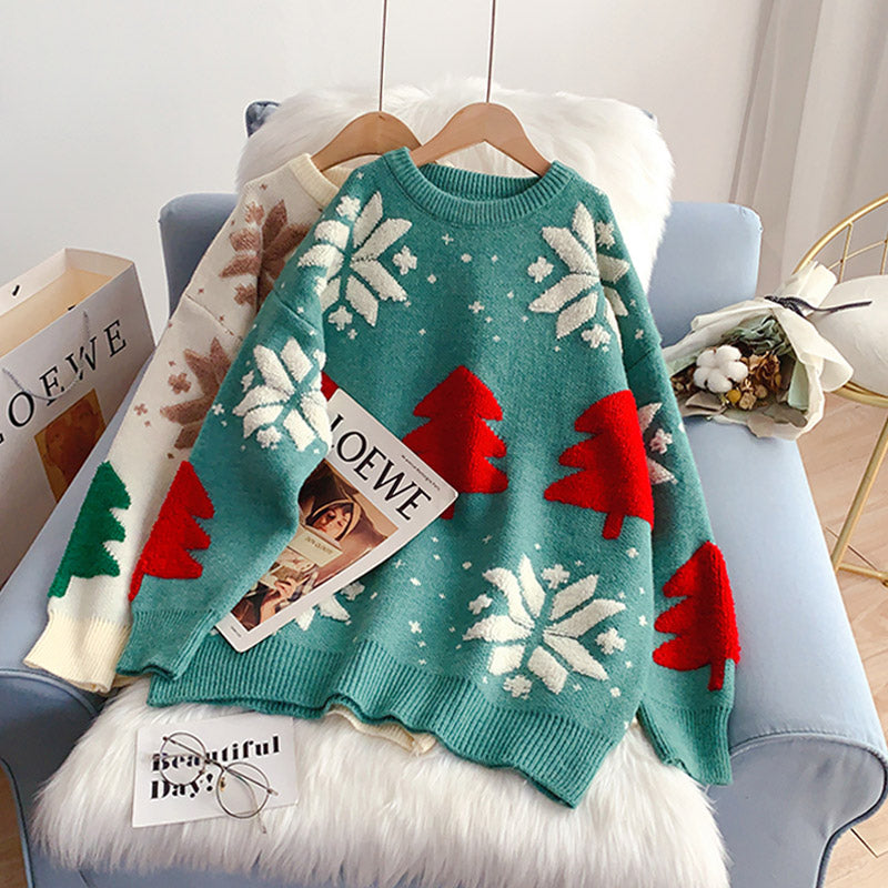 Lazy Wind Pullover im koreanischen ausländischen Stil 5048