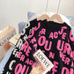 Buchstabe Pullover Pullover Pullover im ausländischen Stil 4989