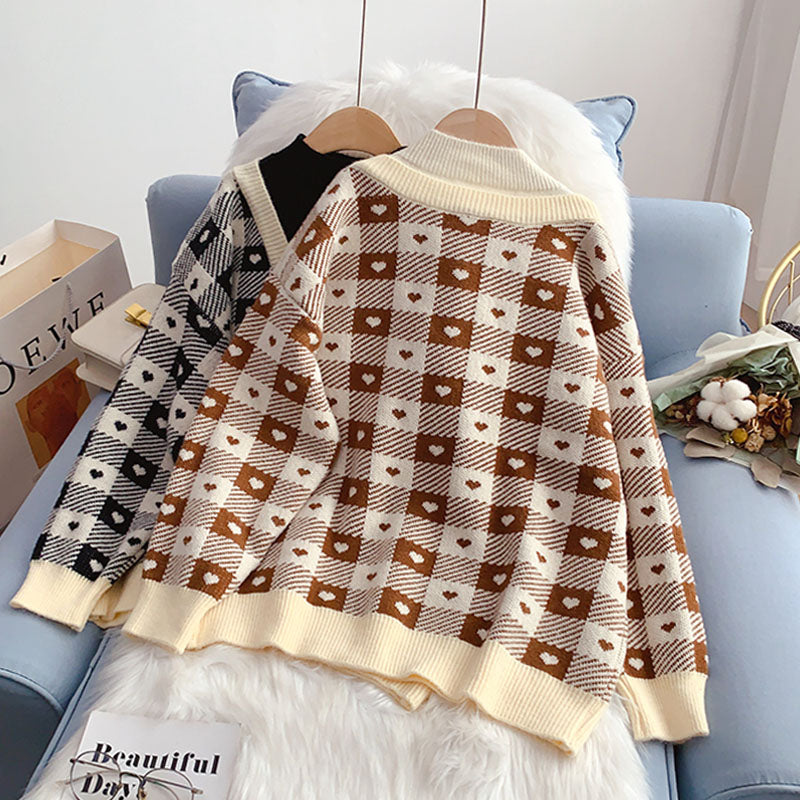 Zweiteiliges Pullover-Oberteil mit halbem Rollkragen im Design 4964