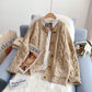 Retro twist sweater coat Korean top  5036