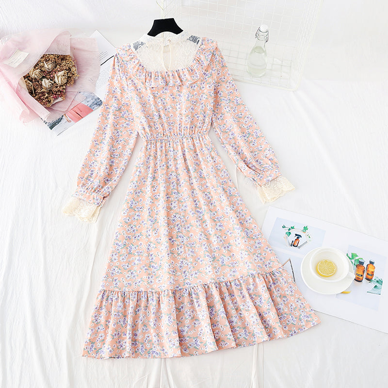 Lace Ruffle floral skirt Lace Ruffle floral skirt  4821