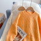 Twist sweater new fashion foreign style knitted bottomed shirt  4996