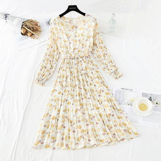 The new waist is slim, chiffon Fairy Dress  4709