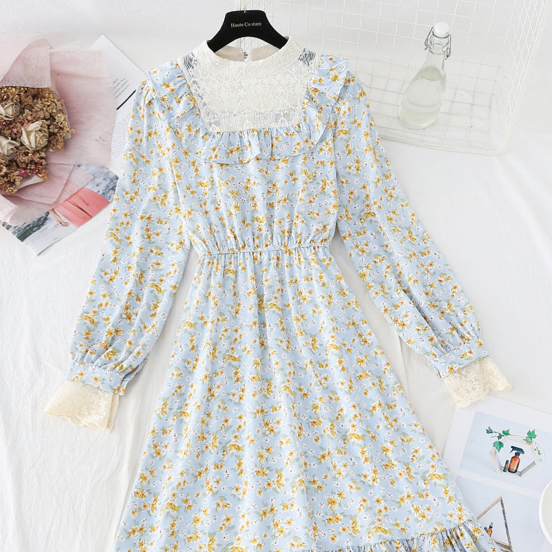 Lace Ruffle floral skirt Lace Ruffle floral skirt  4821