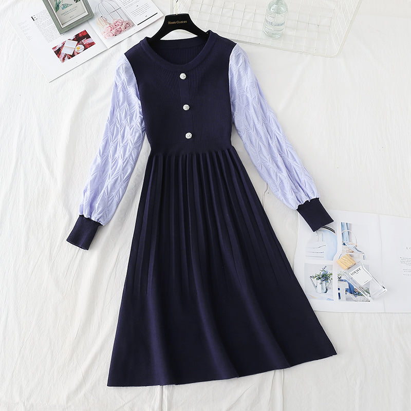 Design sense, aging temperament, slim fit, bottom skirt  4754