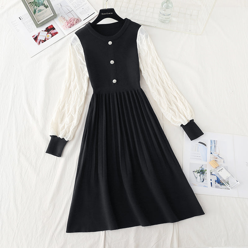 Design sense, aging temperament, slim fit, bottom skirt  4754