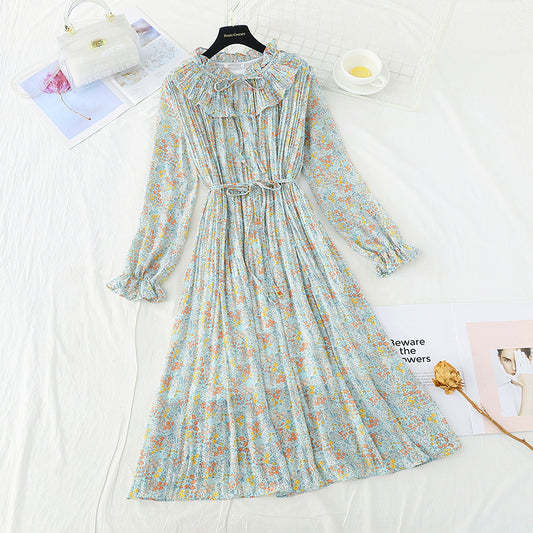 The new fairy super xiansen series has a slim waist and chiffon skirt  4706