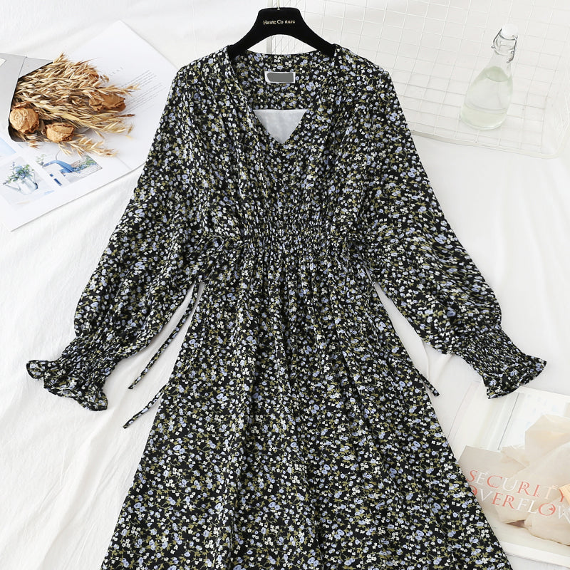 Gentle wind winter skirt is thin, with a bottomed skirt inside  4839