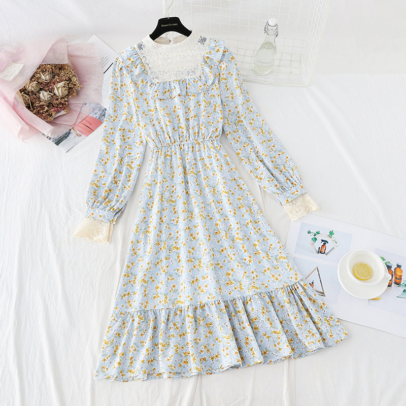 Lace Ruffle floral skirt Lace Ruffle floral skirt  4821