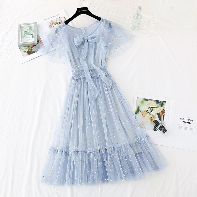 Neuer französischer sanfter Feenrock Super Xiansen langer Stil 4613