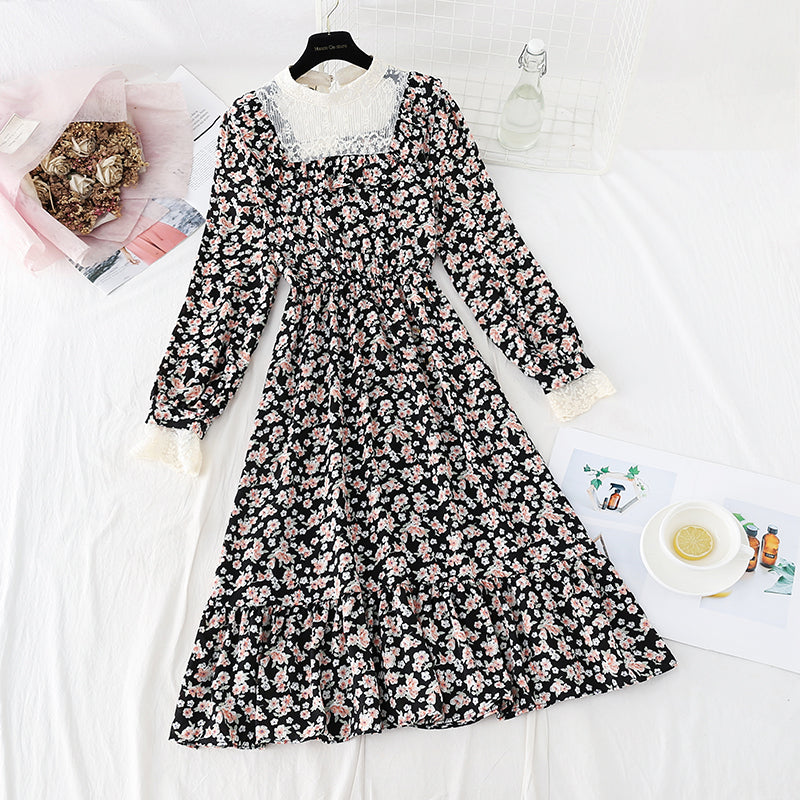 Lace Ruffle floral skirt Lace Ruffle floral skirt  4821