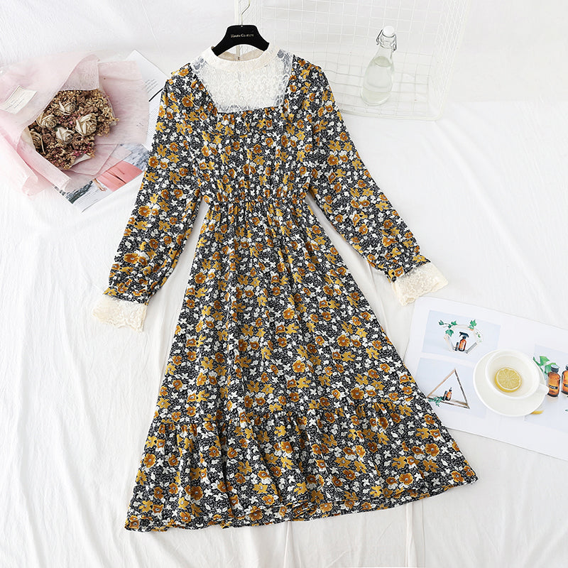 Lace Ruffle floral skirt Lace Ruffle floral skirt  4821