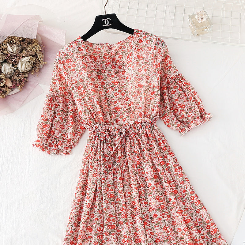 La nouvelle ceinture à lacets montre une jupe rétro française fine, la série Fairy Super Fairy 4586