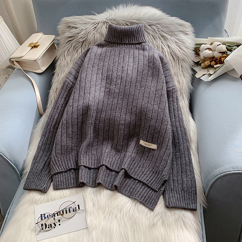 New pop style inside design sense of small man's sweater  4918