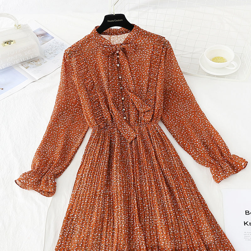 The new waist is slim and high-quality. Fairy super xiansen long skirt  4532