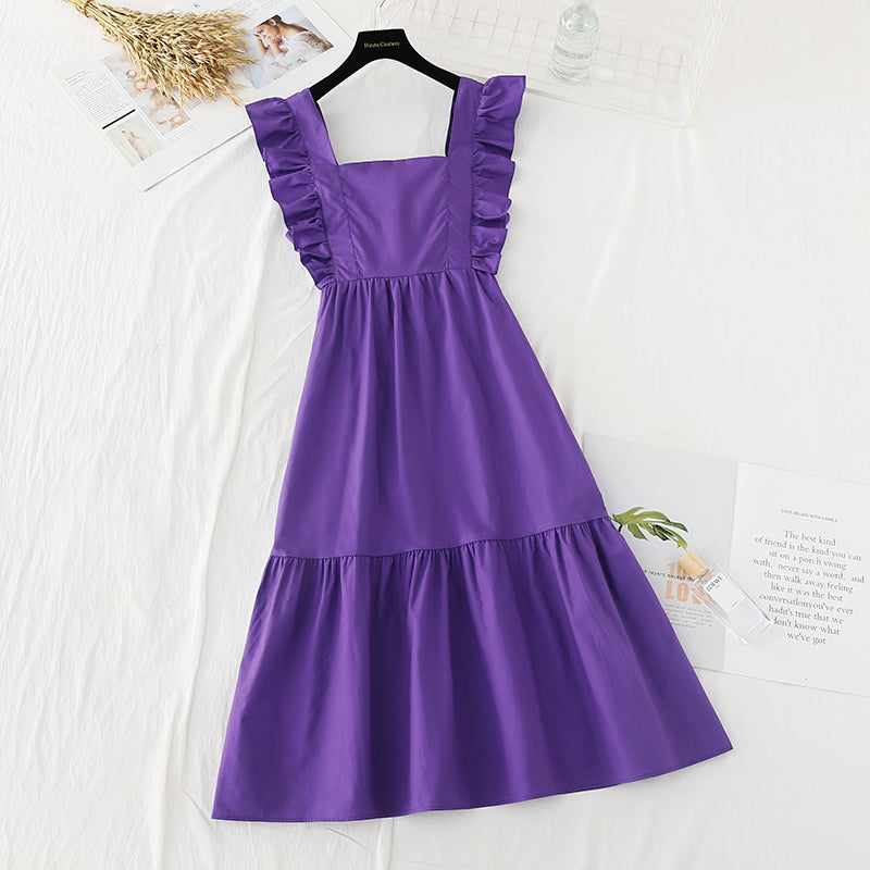 A skirt with a back bow, a salt, sweet, little skirt  4514