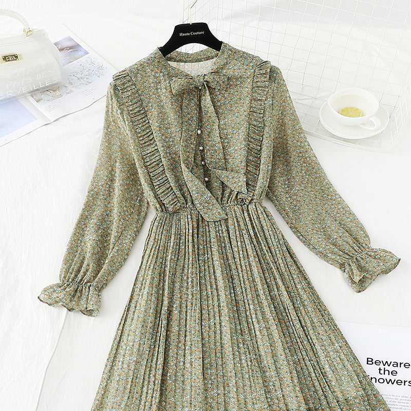 The new waist is slim and high-quality. Fairy super xiansen long skirt  4707