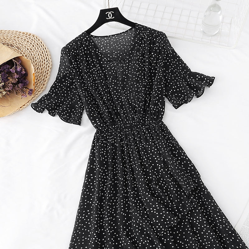 Neu Kikyo First Love Mori Chiffonrock mit unregelmäßigen Rüschen 4589