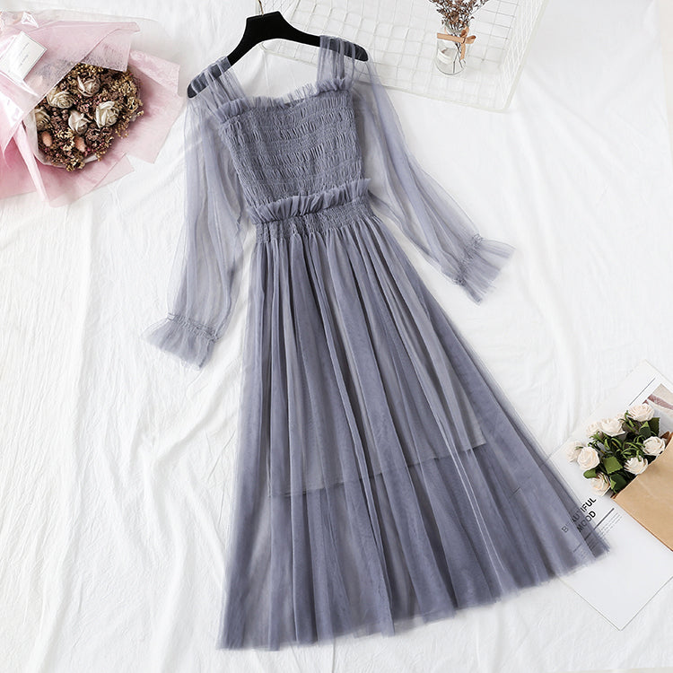 New fashion fairy super xiansen French Kikyo skirt  4304