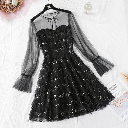 Französische erste Liebe kleiner duftender Windnetz-Feenrock 4306