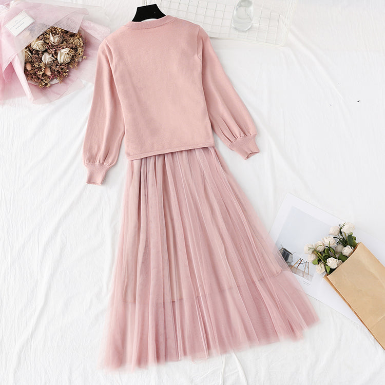 New knitted mesh skirt new knitted mesh skirt  4296