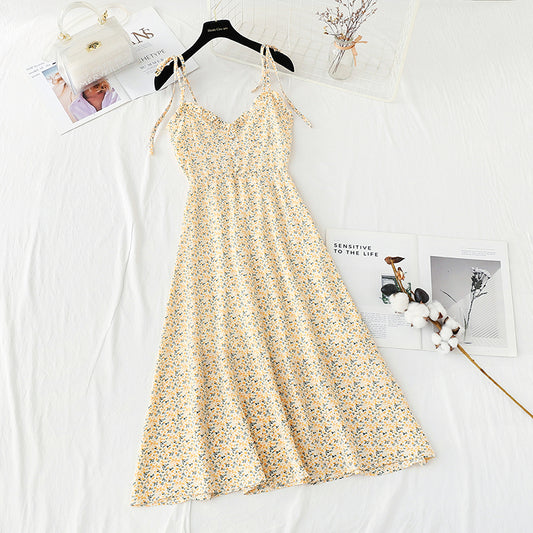 New French gentle wind snow spinning fairy temperament small skirt  4127