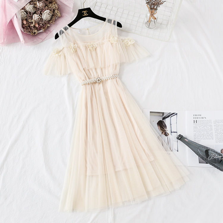 French Platycodon grandiflorum long skirt is super xiansen sweet  4341