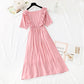 French retro dress fairy super xiansen style slim dress  4157
