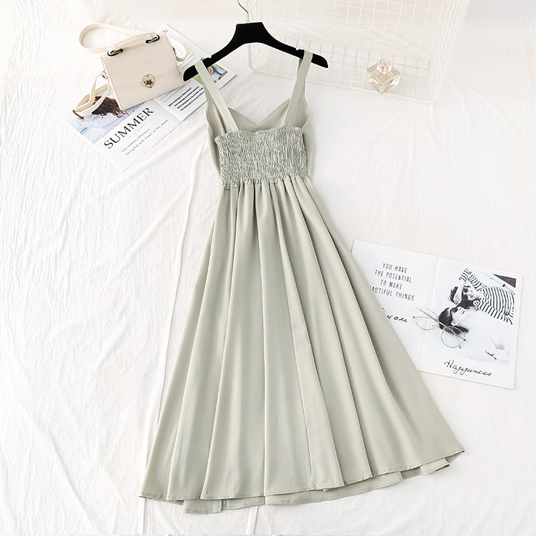 Französischer Retro-Stil, schmale Taille, Rock Mori 4109