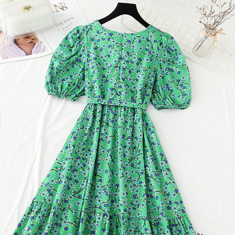 New French style long temperament small skirt  4229