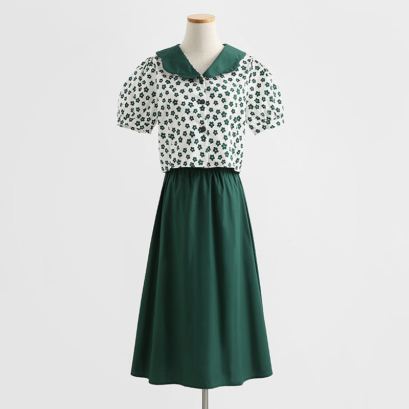 Small fresh suit dress  4288