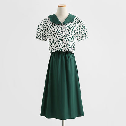 Small fresh suit dress  4288