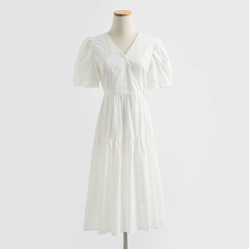 New French retro first love dress Princess Dress  4289