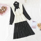 New style small fragrance fashion skirt foreign style two-piece set  4447