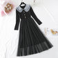 Aging baby collar dress female French first love small fragrance  4303