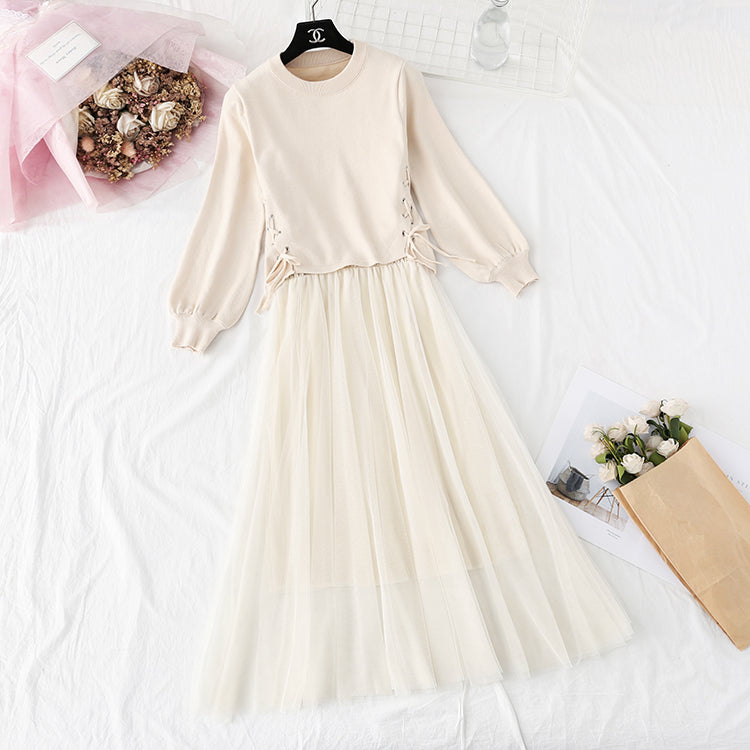 New knitted mesh skirt new knitted mesh skirt  4296