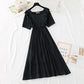 French retro dress fairy super xiansen style slim dress  4157