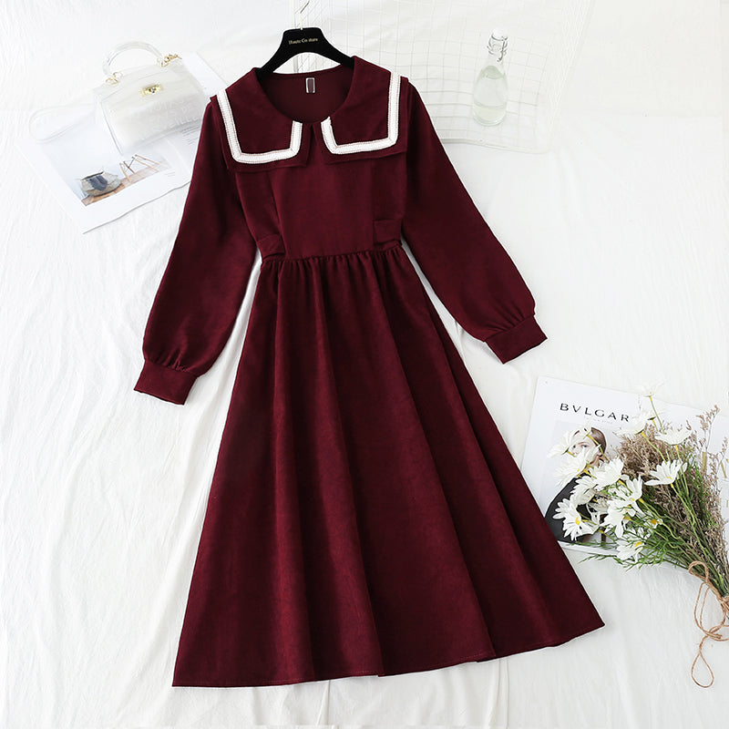 New style square pilot style, knee deep, small black skirt  4055