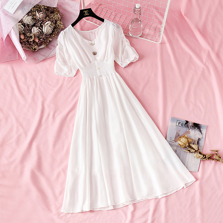 Super xiansen Zhi smoked skirt French Platycodon cotton hemp long skirt  4134