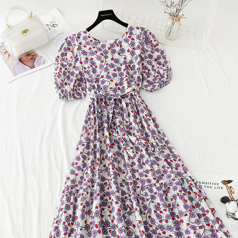 New French style long temperament small skirt  4229