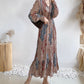 Chiffon knee thin temperament gentle wind FAIRY DRESS Mori Department  3899