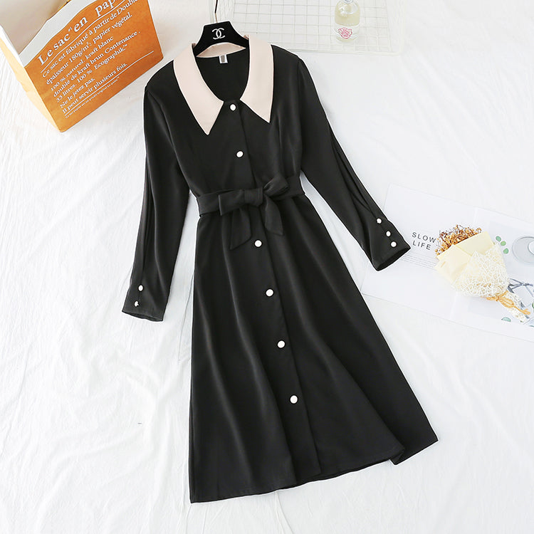 Jupe fumée Zhi Jupe rétro française Kikyo longueur taille 3959