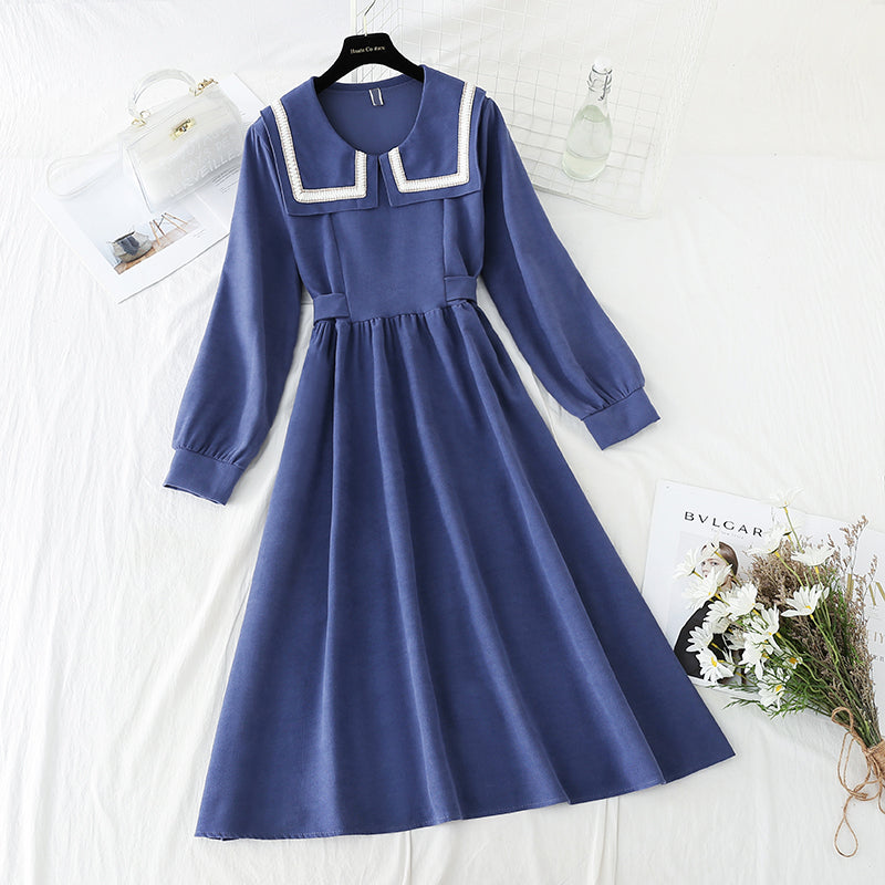 New style square pilot style, knee deep, small black skirt  4055