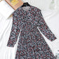 New pleated slim Chiffon Dress  3866