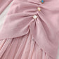 Gauze big swing long skirt fairy super fairy series suit  3820